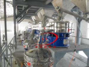 振動(dòng)篩在碳酸鈣漿料使用現(xiàn)場(chǎng)！